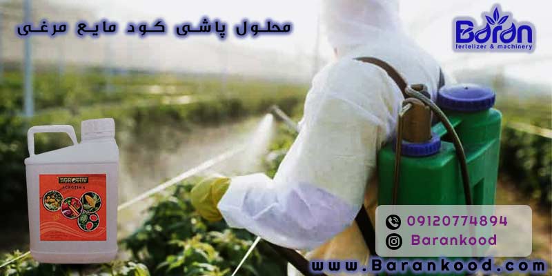 کود مایع مرغی