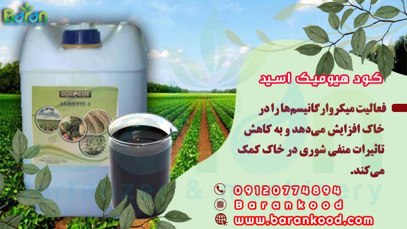 کود هیومیک اسید