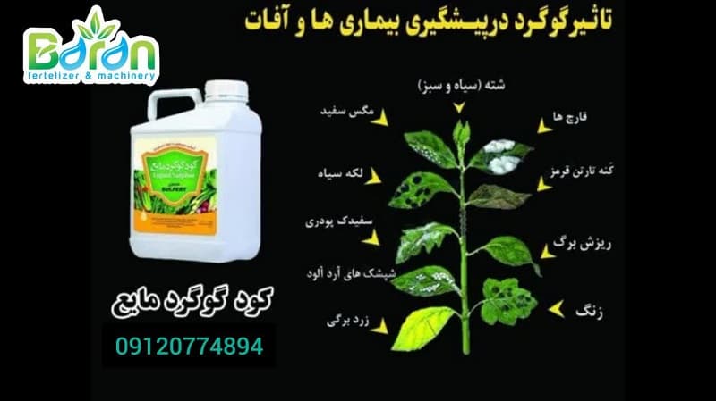 کود گوگرد مایع