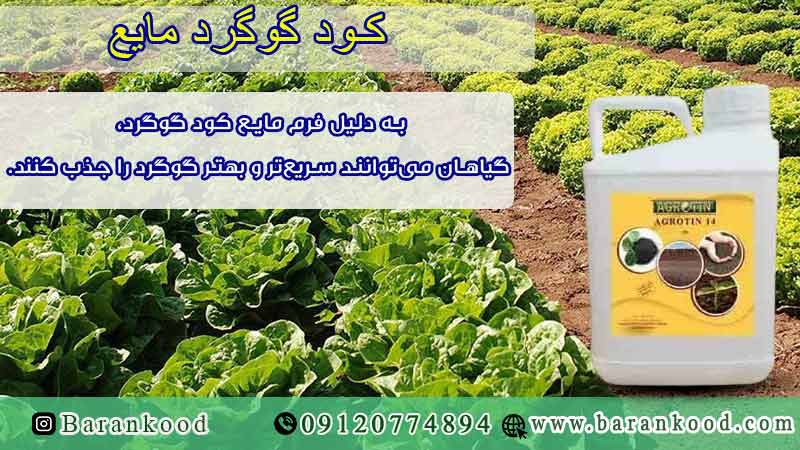 کود گوگرد مایع