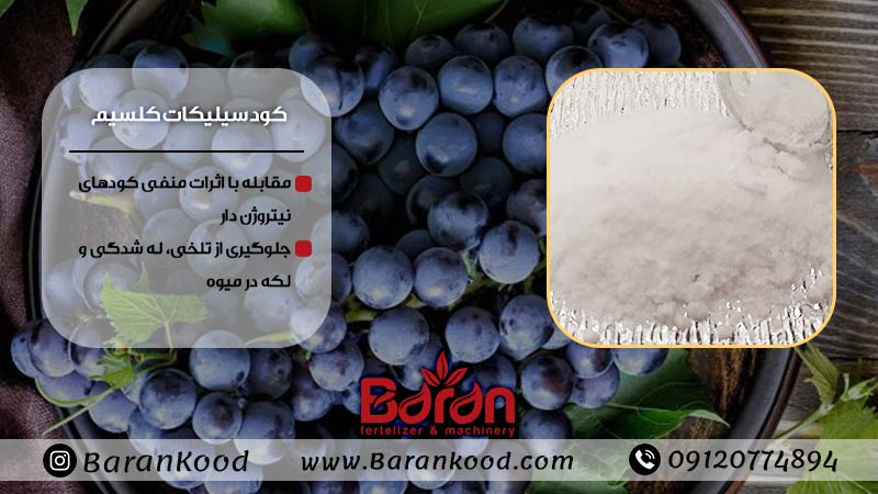  کود سیلکات کلسیم