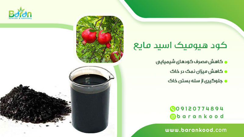 کود هیومیک اسید مایع