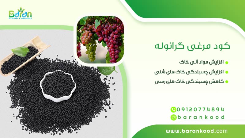 کود مرغی گرانوله