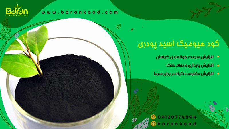 کود هیومیک اسید پودری 