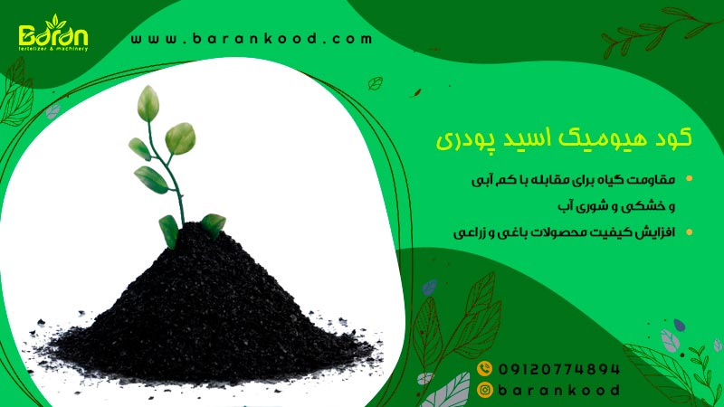 کود هیومیک اسید پودری 