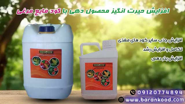 کود مرغی مایع