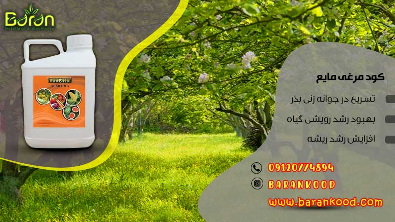 کود مایع مرغی