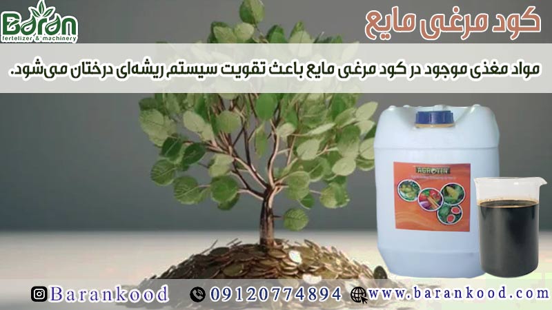 کود مرغی مایع