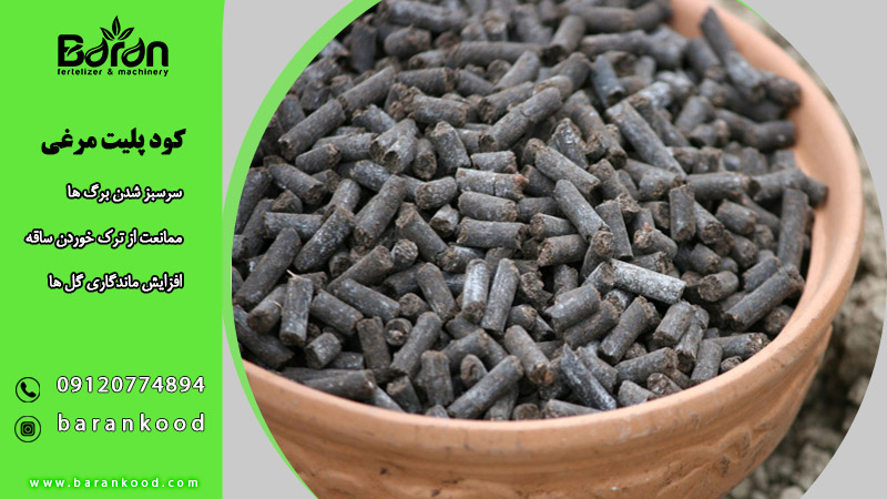 کود پلیت مرغی