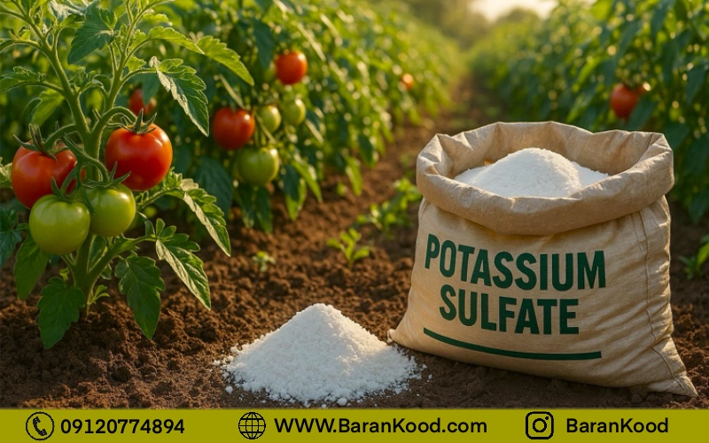 راهنمای کامل استفاده کود سولفات پتاسیم پودری؛ از تهیه تأثیر بر رشد گیاه