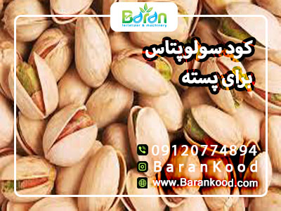کود سولوپتاس برای پسته